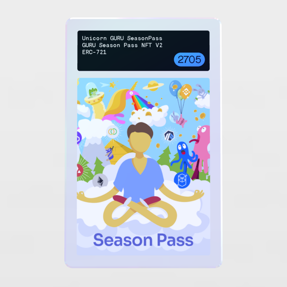 Minter Token - GURU Season Pass NFT V2 #2705