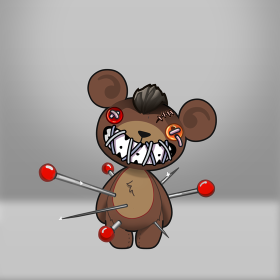 Evil Teddy Bear #4024