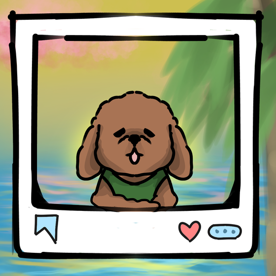 旅する犬 #1041