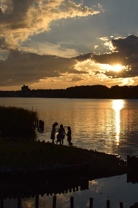 Lake Sanaru in Japan