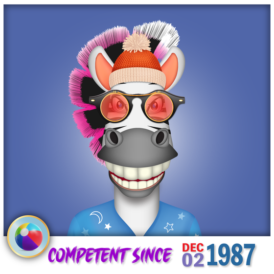 Zebra Birthday #3978