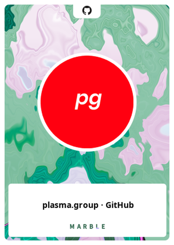 plasma.group · GitHub