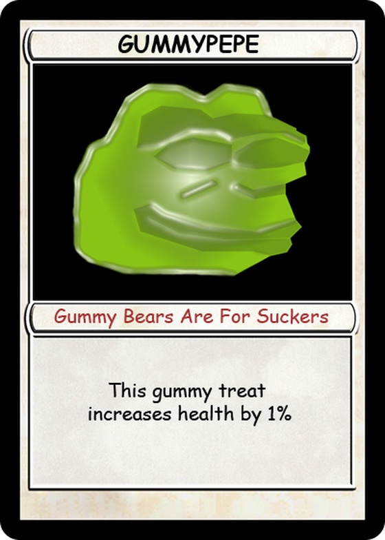 GUMMYPEPE | 2016 NFT Mint | Rare Pepe Collection | Series 3 Card #13