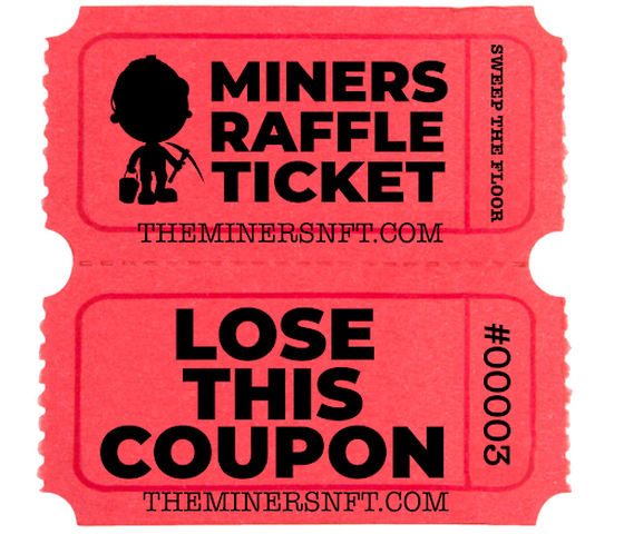 #3 Raffle Ticket 