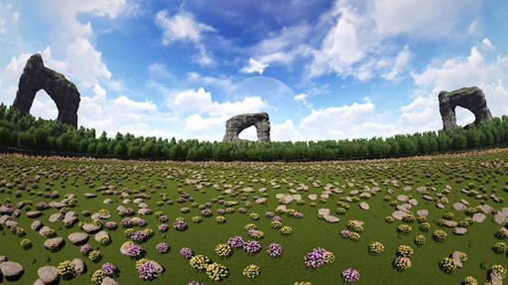 Flower Field Skybox