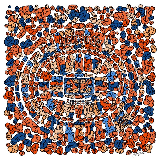 Jayson Atienza x Knicks: The Mecca 