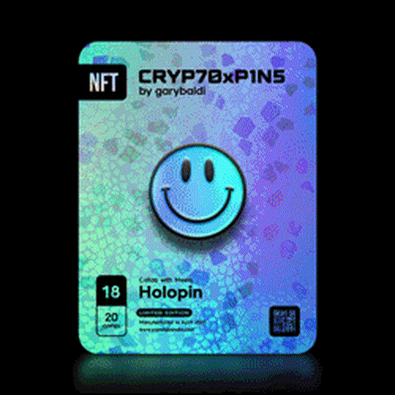 CRYPTOxPINS #18 Holopin