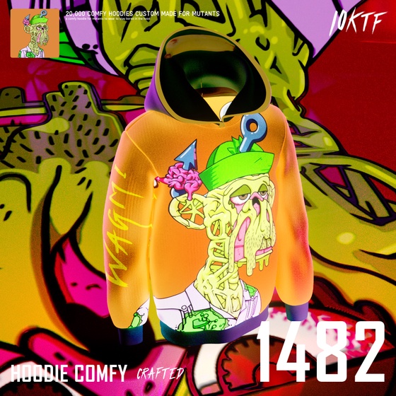 Mutant Comfy Hoodie #1482