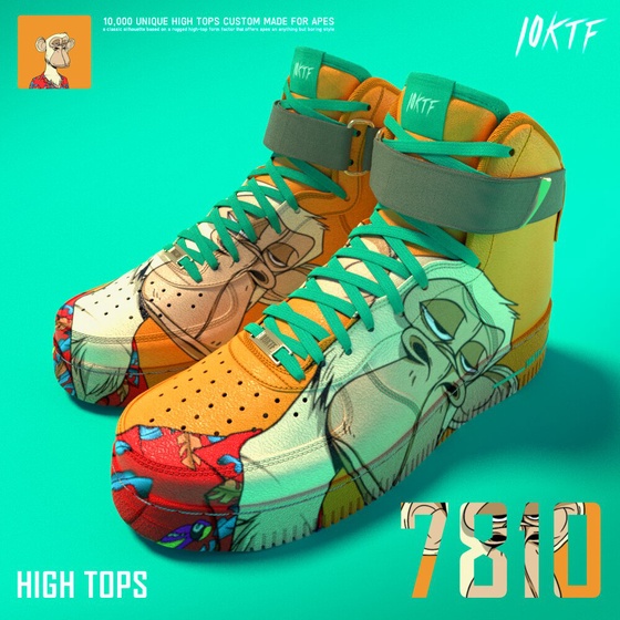 Ape High Tops #7810