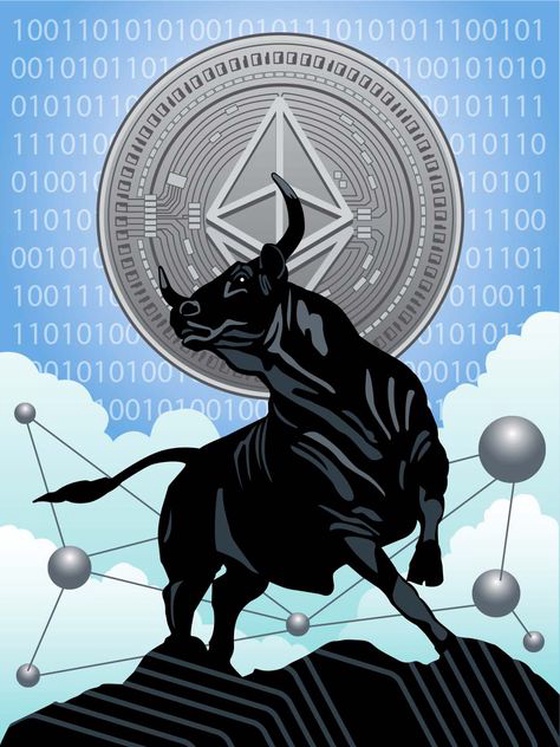 Ethereum Bull by Jay Vanderhoff