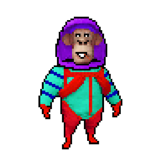 Pixel Radioactive Ape #846