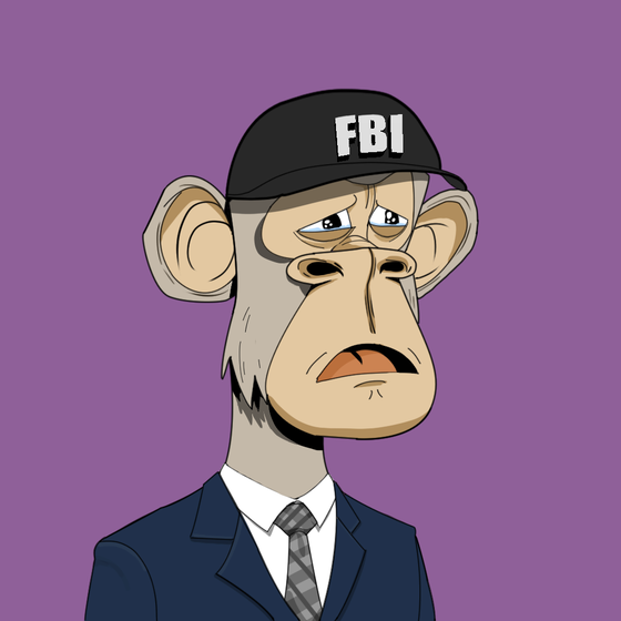 FBI Ape Yacht Club #2548