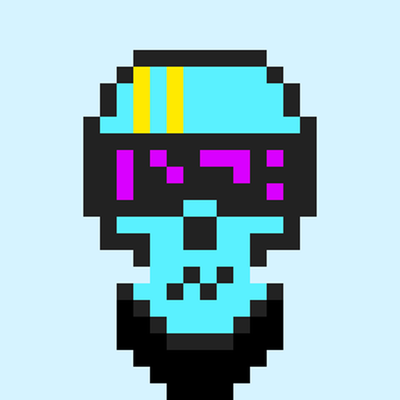 Cyber CryptoSkull #4844