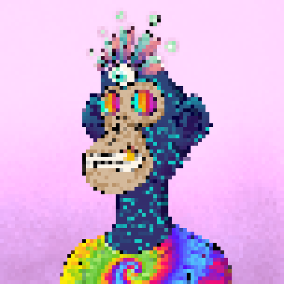 Trippin' Pixel Ape #456
