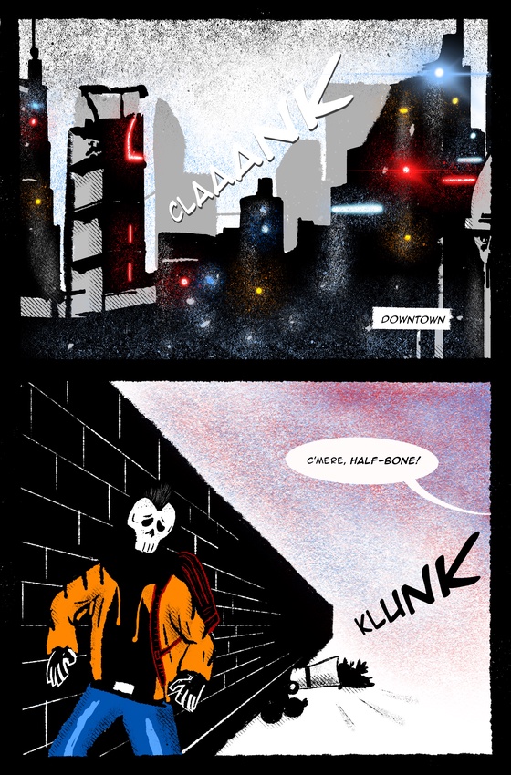 Steve Noir Comic Preview - Page 2