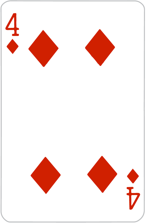 FOUR OF DIAMONDS