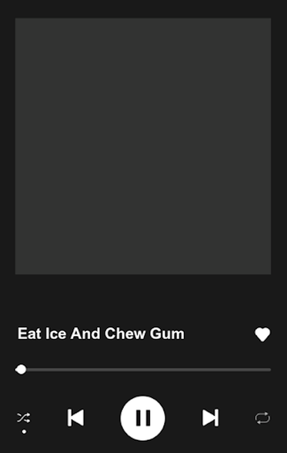 Eat Ice And Chew Gum