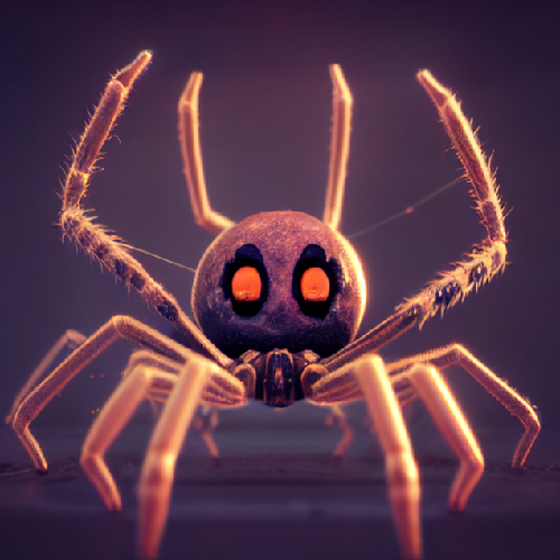 Spooky Spider by Jason #200