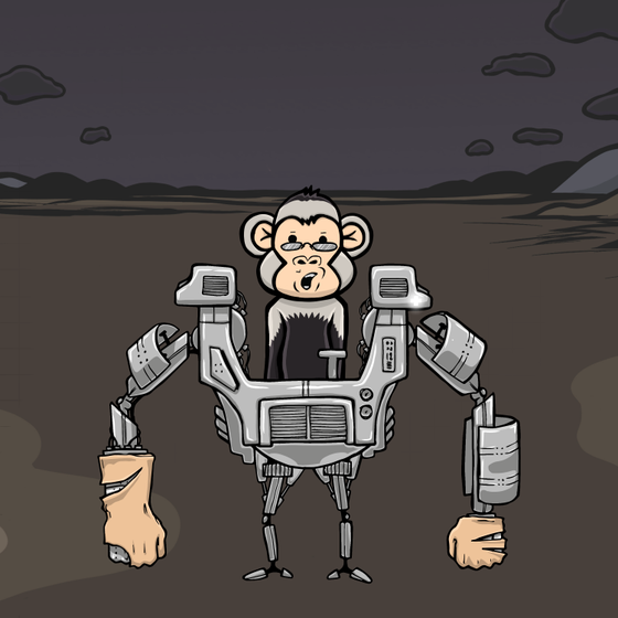 Mecha Monkey #9857