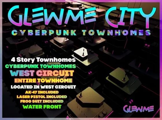 CYBERPUNK TOWNHOMES, GLEWME CITY #3