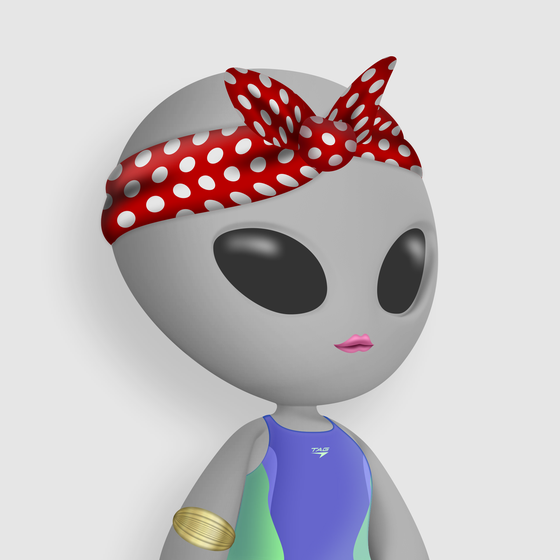 Alien Girl 1824