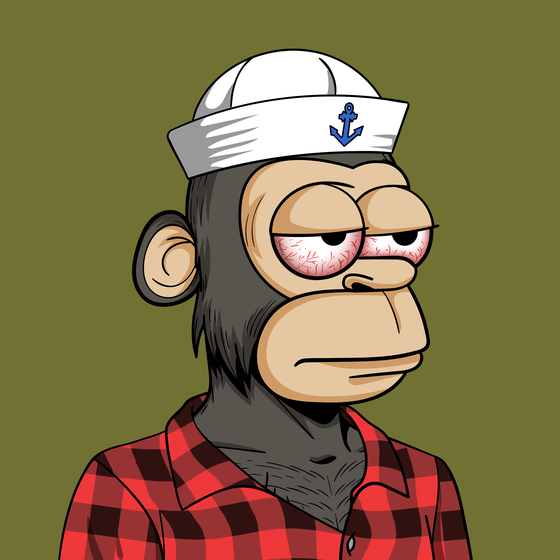Simp Ape Yacht Club #182