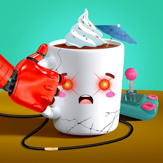 Cosmic Coffee Cups #5335