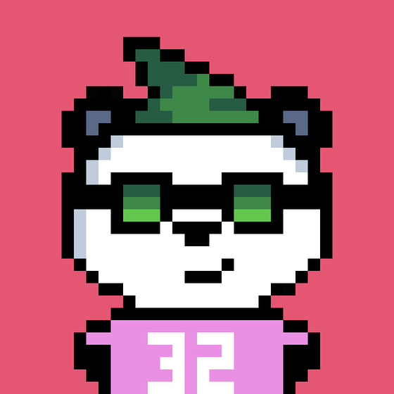 32px Panda #2298