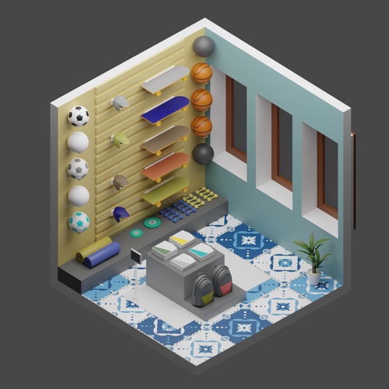 3D Room #4277
