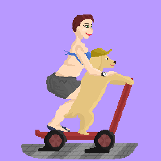 Bad Bitches On A Scooter #9069