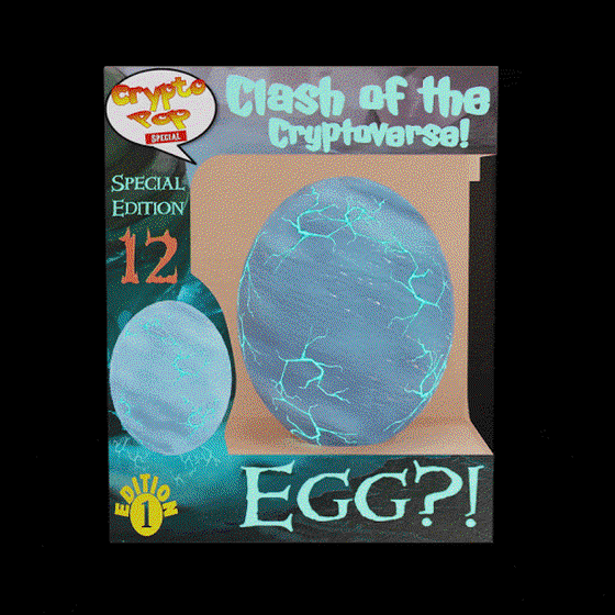 EGG?! #12 - 1st Edition Crypto Pop