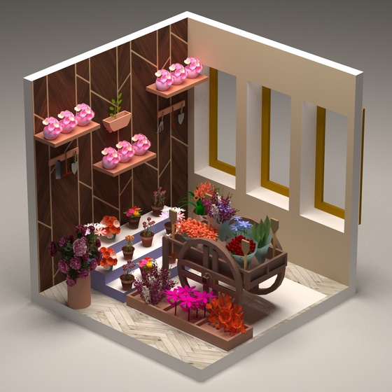 3D Room #4260