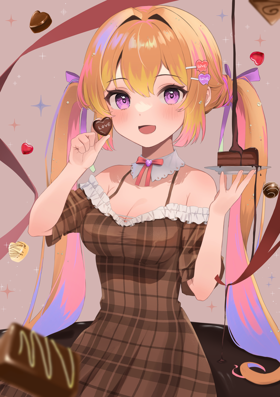 Chocolate Girl Chan  Fan Art