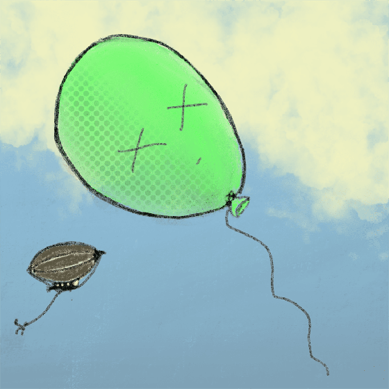 Luftballon 9518