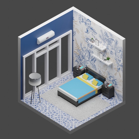 3D Room #3672