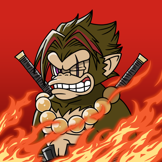 Neo Samurai Monkey #1473