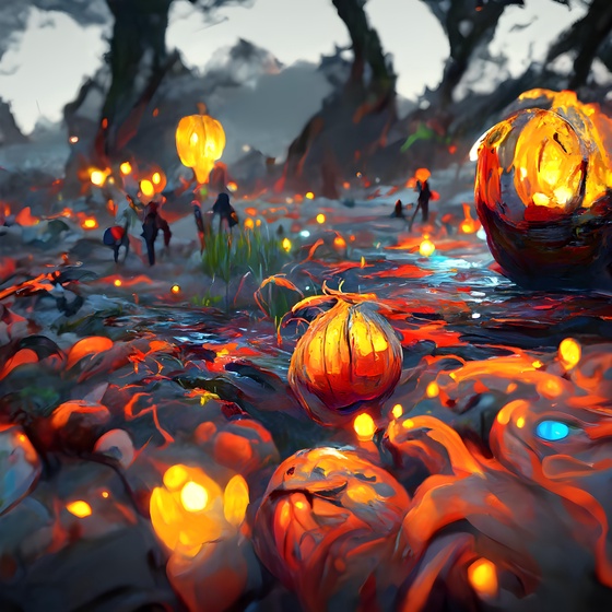The Pumpkin Switches Contrast