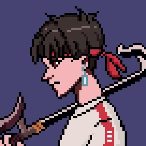 Pixel Azuki #1082