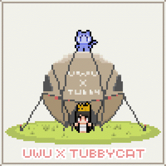 UWU X TUBBY CAT FESTIVAL Stamp