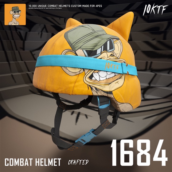 Ape Combat Helmet #1684