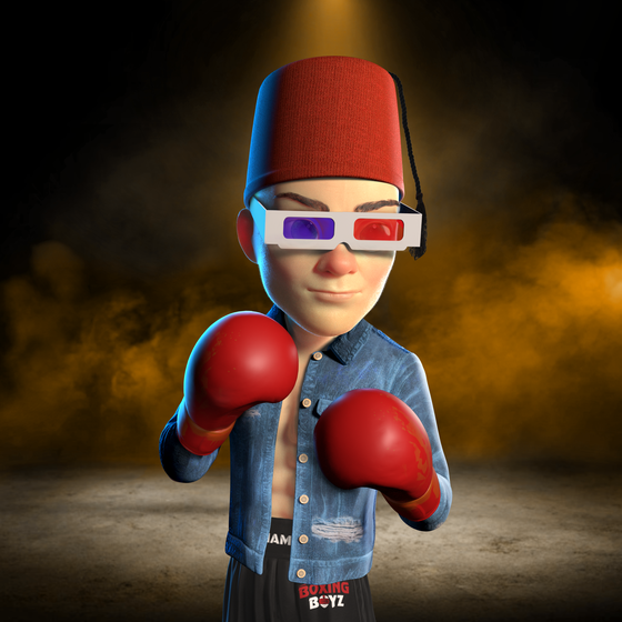 Boxing boy #535