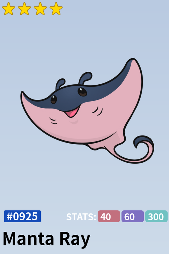 Pets #925: Manta Ray