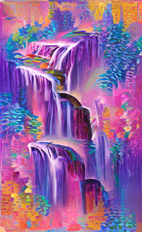 CARTOON WATERFALL