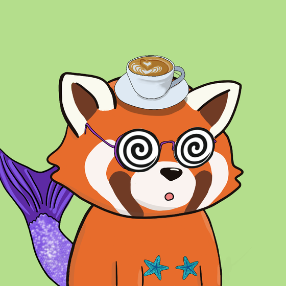 Okay Red Panda #6999