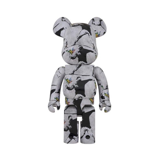 BE@RBRICK Banksy Flower Bomber 1000% #2