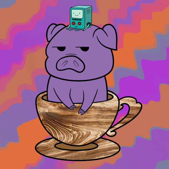 Lucky Teacup Piggy Club #1623