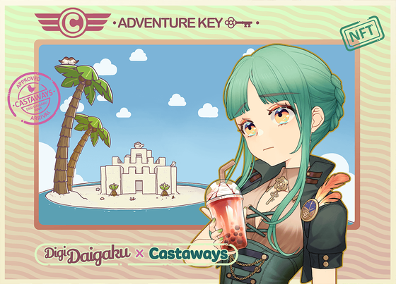 DigiDaigaku Genesis Adventure Key Castaways #965 - Aubriella