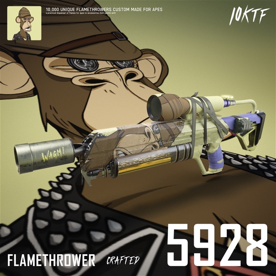 Ape Flamethrower #5928