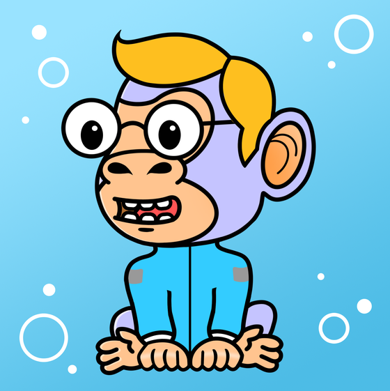 Doodle Ape Kid #337