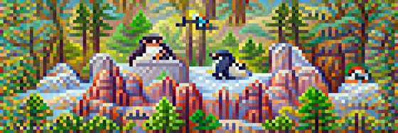 #901 The penguins are climbing in yosemite